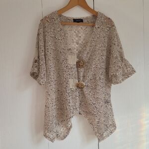 Kaktus Open Weave Cardigan L